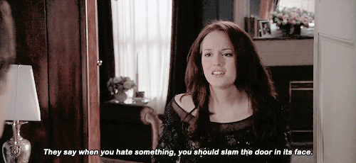 dailycb - This is seriously Chuck and Blair in a nutshell. They...