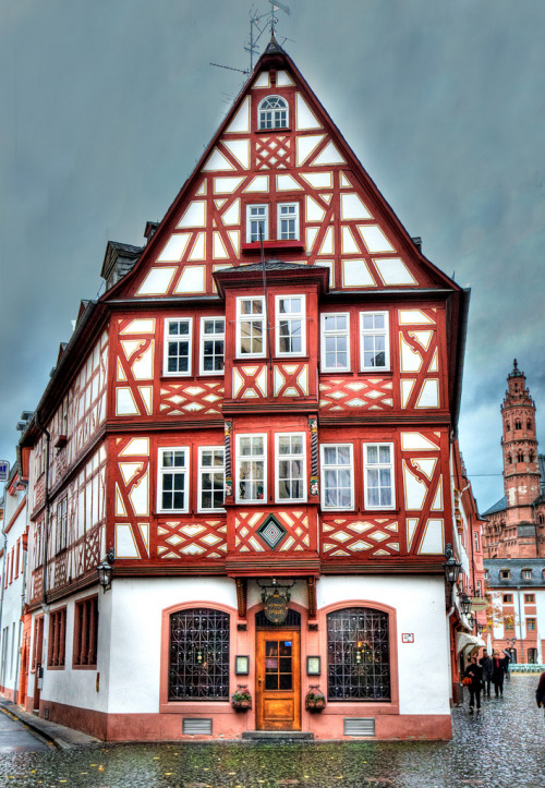 willkommen-in-germany - Mainz in Rheinland-Pfalz, Central Germany...