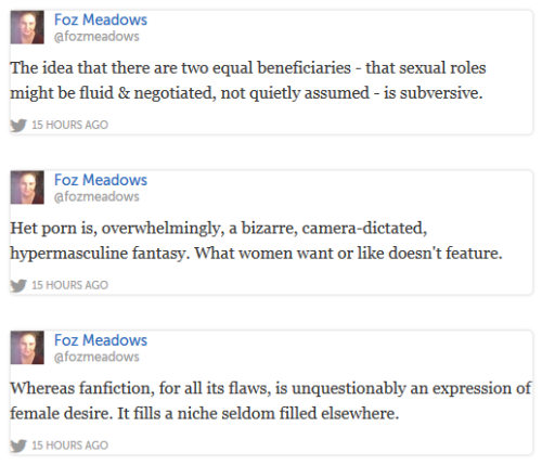 fozmeadows - totallyevillisa - aimmyarrowshigh - Foz Meadows on...