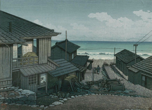 radstudies:Kawase Hasui (Japanese, 1883-1957) - Cloudy Day at...