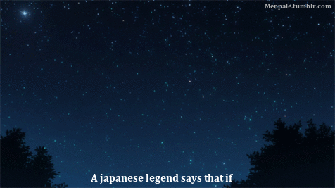 thoughts-memories - “A japense legend says that if you can’t...