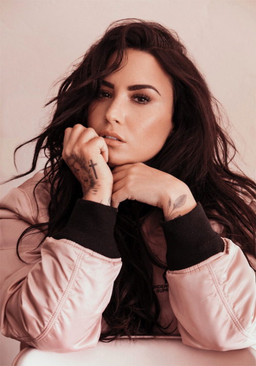 dailylovato - “Even now, sometimes, I feel uncomfortable in my...