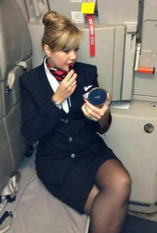 stewardessesandassortedothers - hosestroker - Sexy air hostesses...