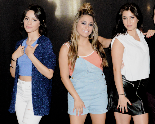 skinnymani - Camila, Ally and Lauren at the Meet & Greet —...