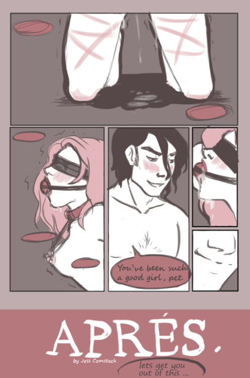 jessi-draws:I made a short little comic about after care,...