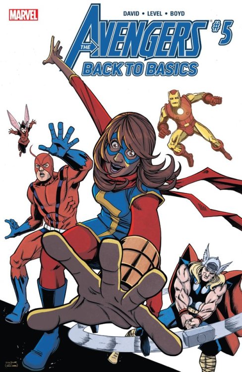 Everybody knows Ms. Marvel is a natural-born hero—even the...