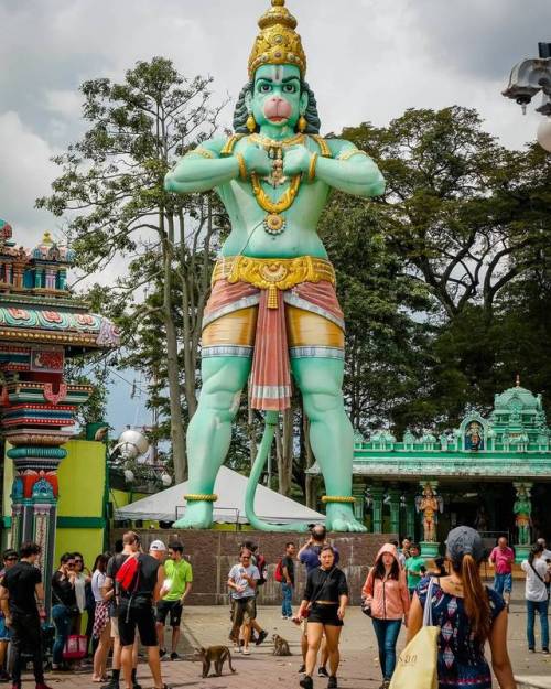 hinducosmos - Hanuman Statue at Batu Caves, Kuala Lumpur,...