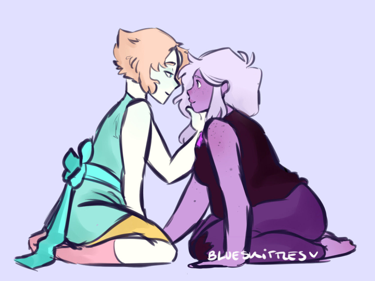 Anonymous said: Pearlamethyst Answer: my girls,, i havent drawn them in so long