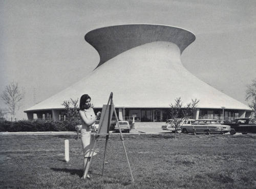 germanpostwarmodern - James S. McDonnell Planetarium (1963) in...