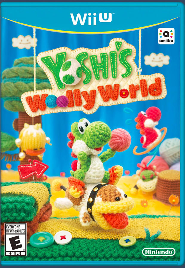 Image result for yoshi's woolly world box art