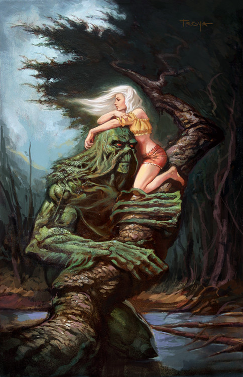 league-of-extraordinarycomics - Swamp Thing by Lucas Troya.