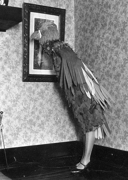 weirdvintage: âBird girl, c. 1920s (via) â