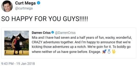 elsiefest - Darren Appreciation Thread:  General News about Darren for 2018 - Page 2 Tumblr_p2v2sjoQW31wpi2k2o2_540