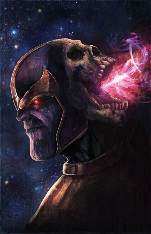 all-about-villains - Thanos - by Blake HenriksenArtist - ...