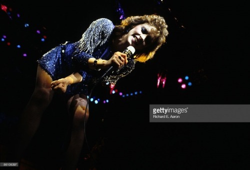c. 1984 - Sheena Easton performing live; photos credited to...