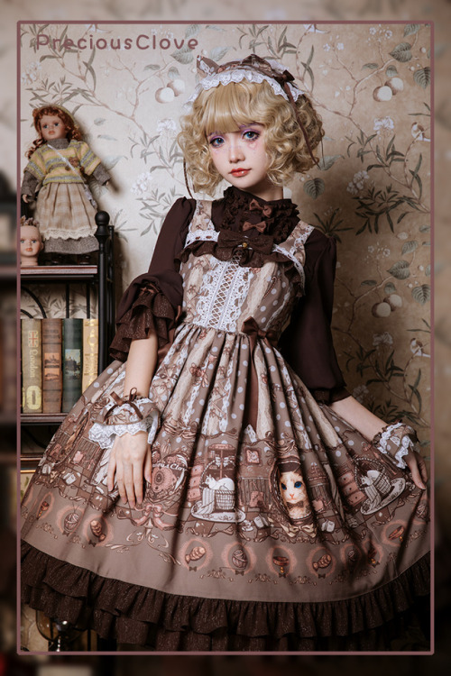 lolita-wardrobe - NEW #Cat Themed Designs - Precious Clove...
