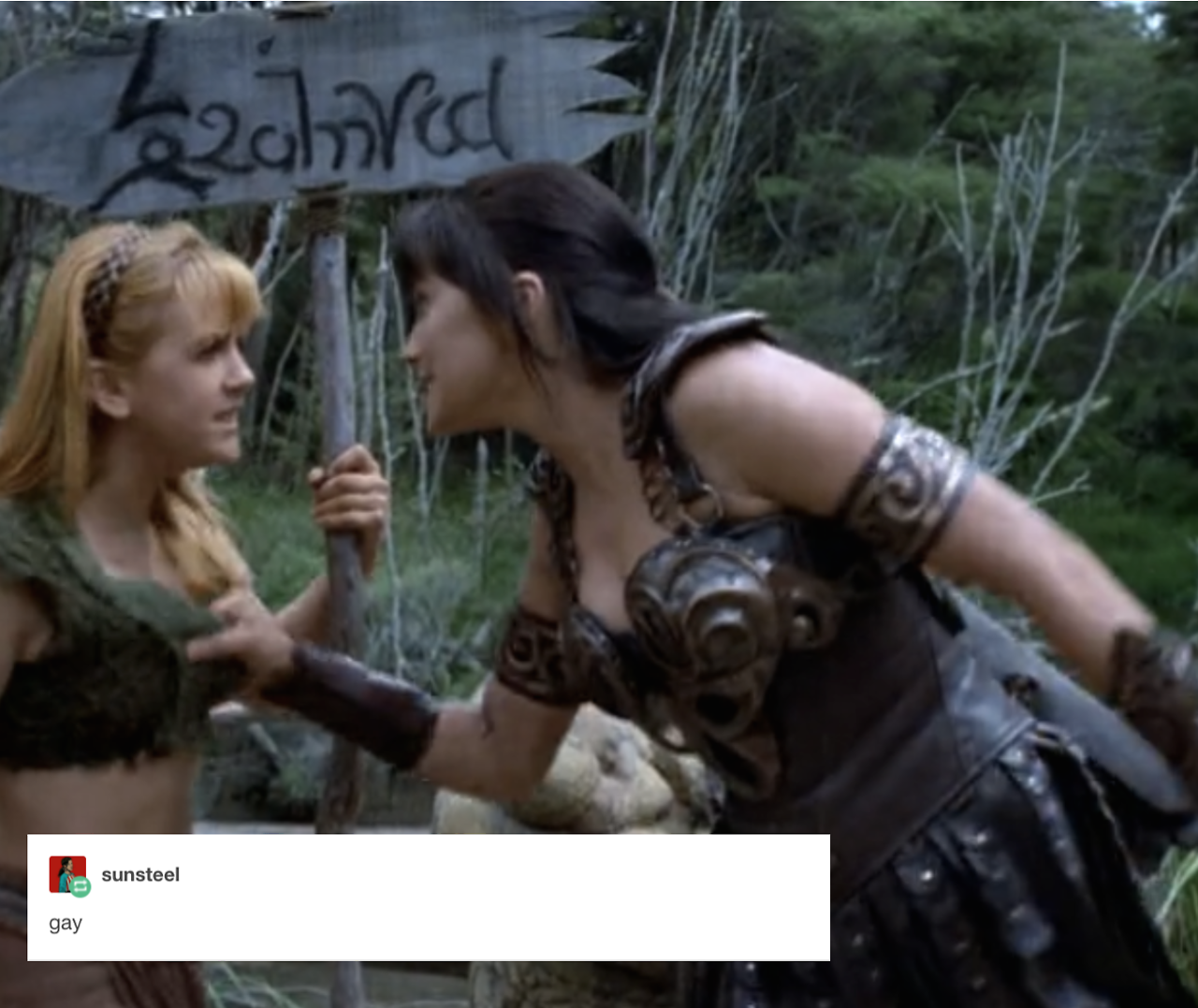 Xena Gabrielle AF Xena Text Posts 3 Featuring Xena