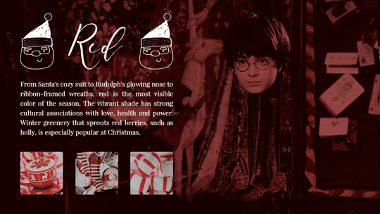 hermionegrangcr - Harry Potter + Christmas colours