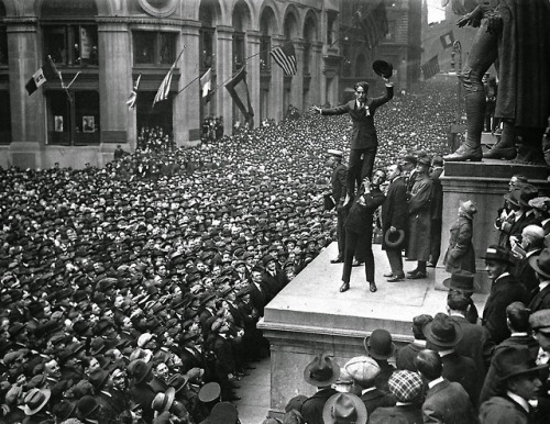 historicaltimes - To promote liberty bonds, Douglas Fairbanks...