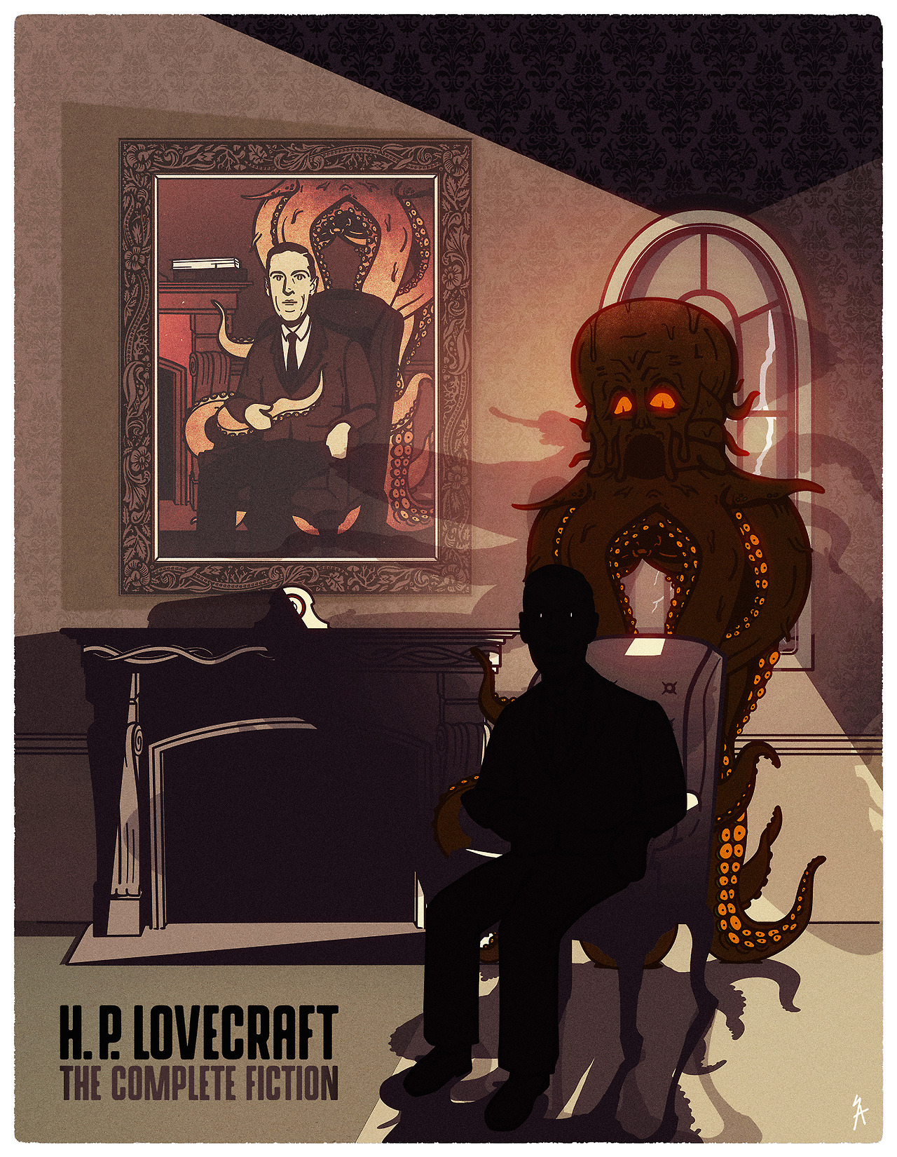 H.P. Lovecraft - The Complete Fiction cover (giant gif -> https://giphy.com/gifs/horror-illustration-dark-l378yJ3huSnDZ7VUk/fullscreen ) me - selin arisoy - http://nocter.tumblr.com/ — Immediately post your art to a topic and get feedback. Join our...