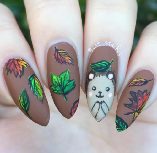hedgehog nails | Tumblr