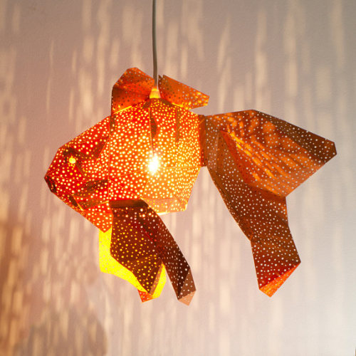 lesstalkmoreillustration - DIY Aquatic Lampshades By VasiliLights...