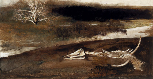 ex0skeletal - Quietly haunting works by Andrew Wyeth