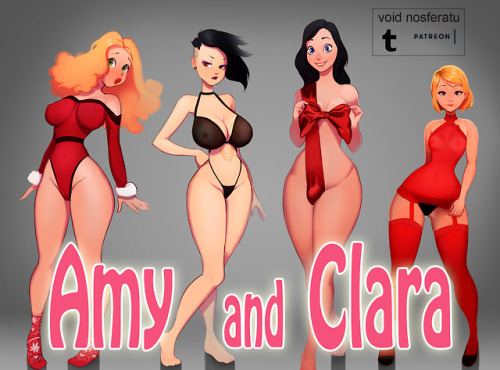 voidnosferatu - I made this pack of Amy and Clara comics to make...