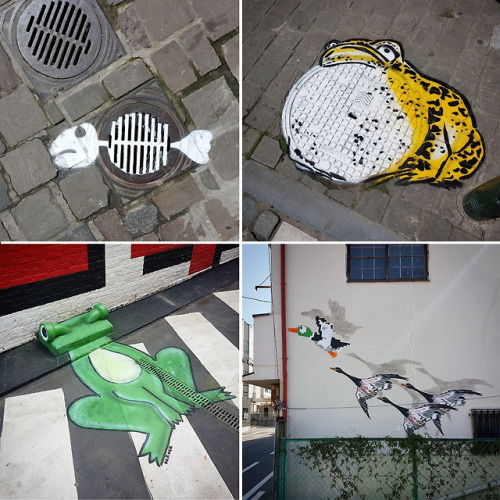 escapekit - Street InterventionsFrench street artist...