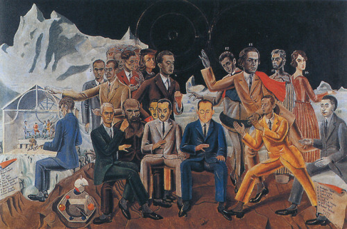 surrealism-love - A Friends’ Reunion, 1922, Max ErnstSize - ...