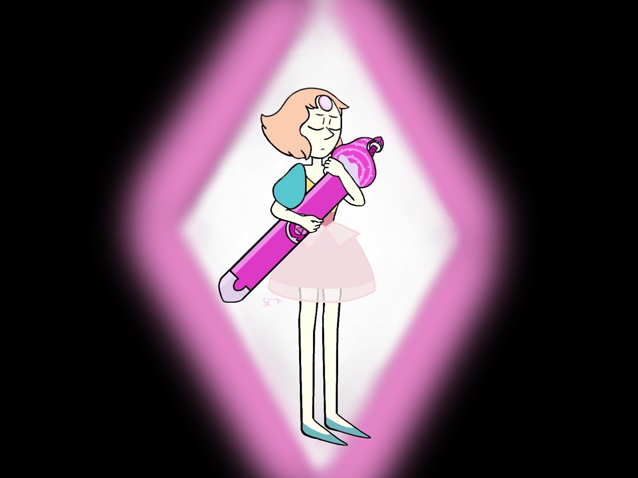 I still can’t get over the episode “A Single Pale Rose”! It made me love Pearl more than I already did. Btw! I have products of this picture on for sale on Redbubble. Here is a link:...