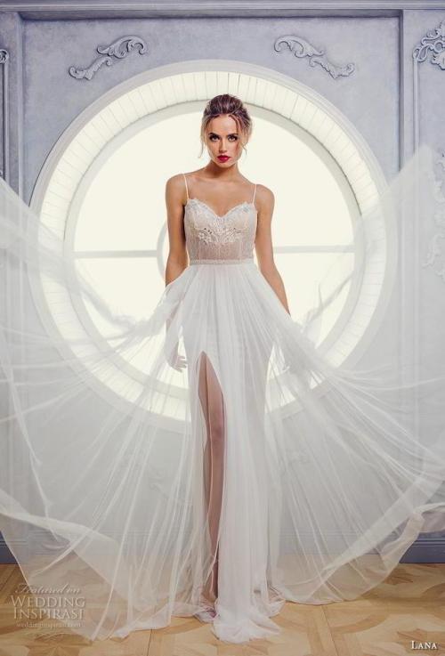 (via Lana Fall 2018 Wedding Dresses — “Rococo” Bridal Collection...