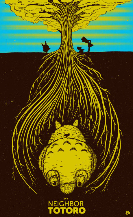 pixalry - Studio Ghibli Poster Series - Created by Jack...