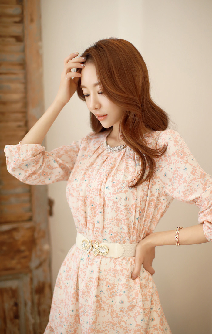 KFashion and KPop • Double Frilled Long Blouse