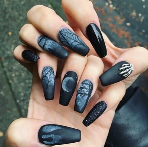 halloween nails | Tumblr
