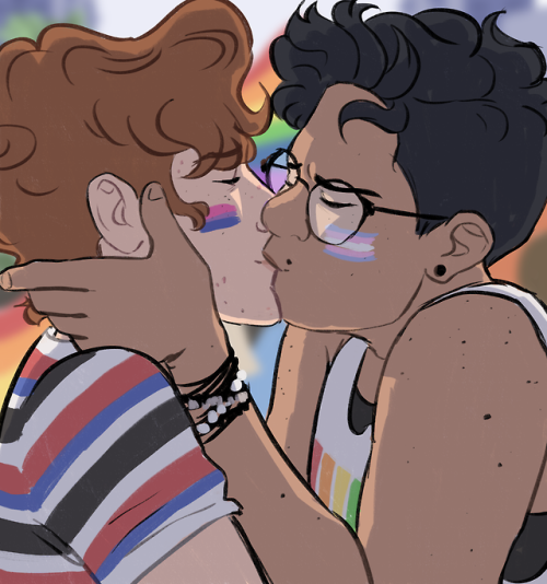 hoodietunes - a boyf kiss for pride 