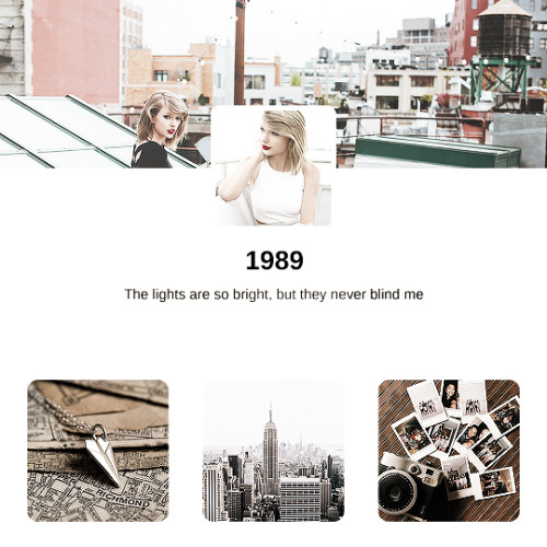 lovingswifts - taylor swift albums as tumblr blogs