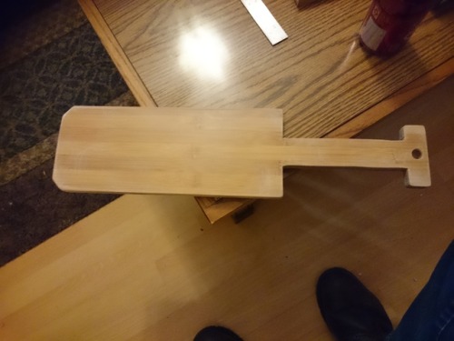 5/8" thick bamboo planks paddle.Now making paddles, with...