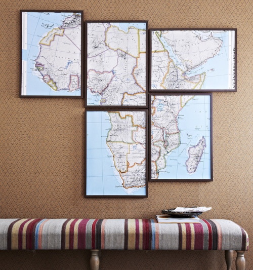 thisoldhouse - Maps as Wall Art With a Sense of PlaceCreate a...