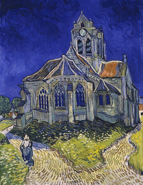 spoutziki-art - Vincent van Gogh - The Church in...