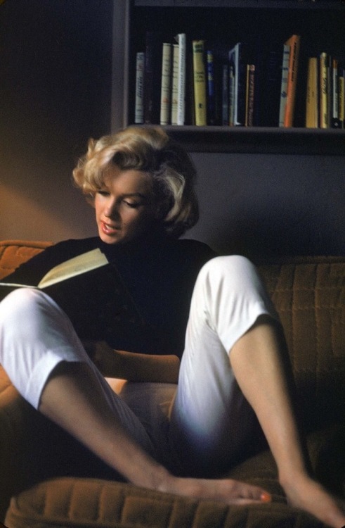 talesfromweirdland - Marilyn Monroe writing in her diary. Informal...