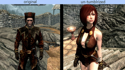 unihex - quidditchchick - I saw this female Cicero mod today and...