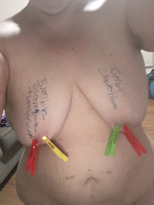 Tasks for tumblr. Pegs are fun - ) 20mins on the pussy until she...