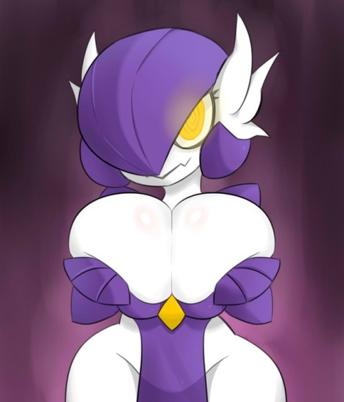 subjectdie - egnahcio - want some spooky..?‘Hex Gardevoir‘ an OC...