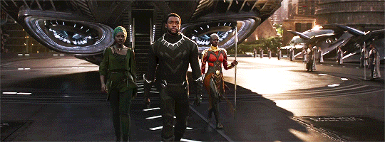 Image result for t'challa black panther gif