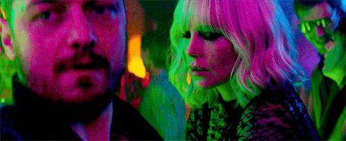 proud-mary - Neons in Atomic Blonde (2017 | Dir. David Leitch)