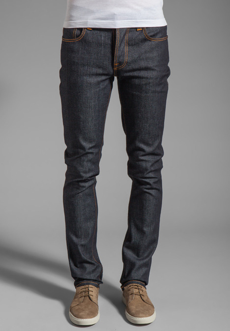 7 Days Theory — Nudie Jeans Grim Tim in Org. Dry Twill Navy