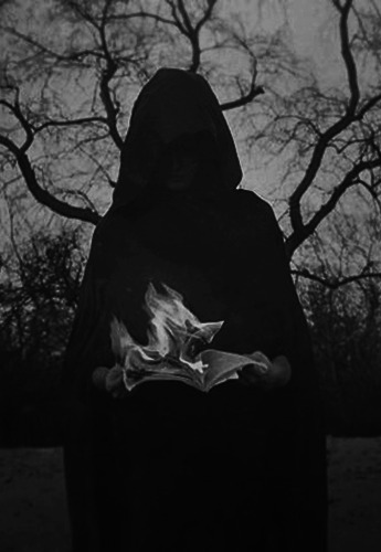 I stare into the dark.
Your future will be stark.
My grimoire burns bright,
flames to a great height.
Death is coming your way.
I bow my head to pray,
“This won’t be a paradise for long,
soon you will be singing a sad song.”
THE DEAD GAME by Susanne...