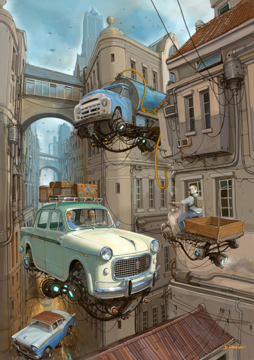 steampunkages - A selection of retro-futuristic art in the style...