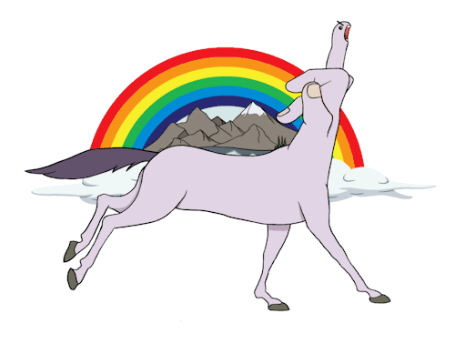 unicorn running gif | Tumblr